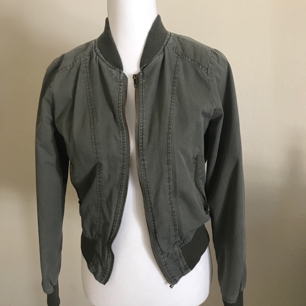Ambiance Olive Green Jacket SZ M